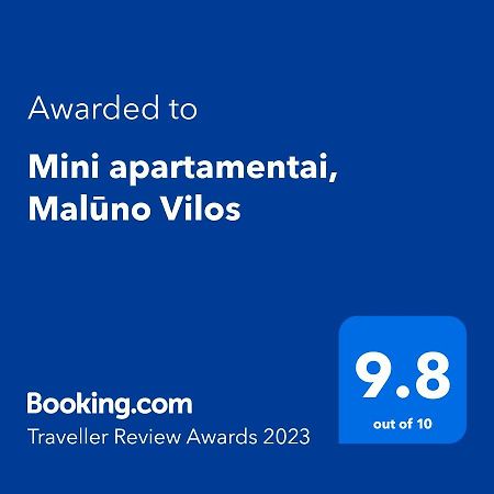 "Mini Apartamentai", Maluno Vilos Паланга Екстер'єр фото
